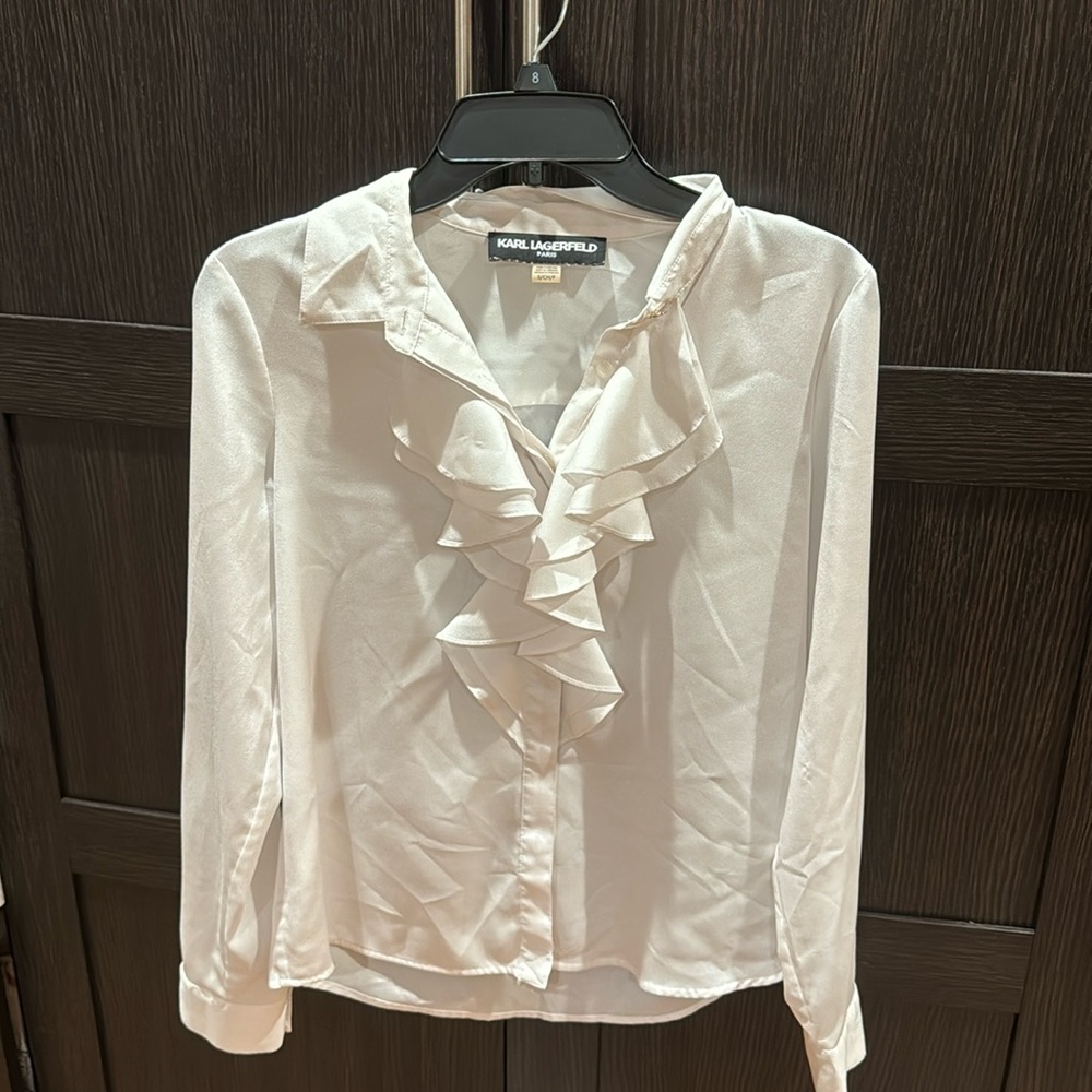 KARL LAGERFIELD BLOUSE ☁️☁️